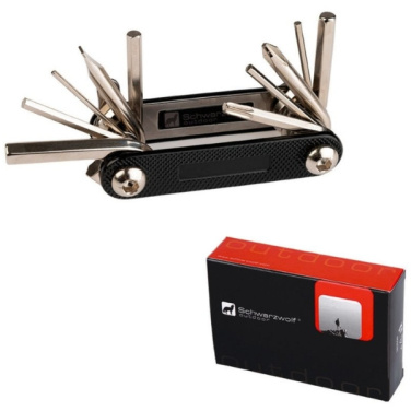 Logotrade Ideja dāvanas foto: Bikeru komplekts TIBESTI Schwarzwolf